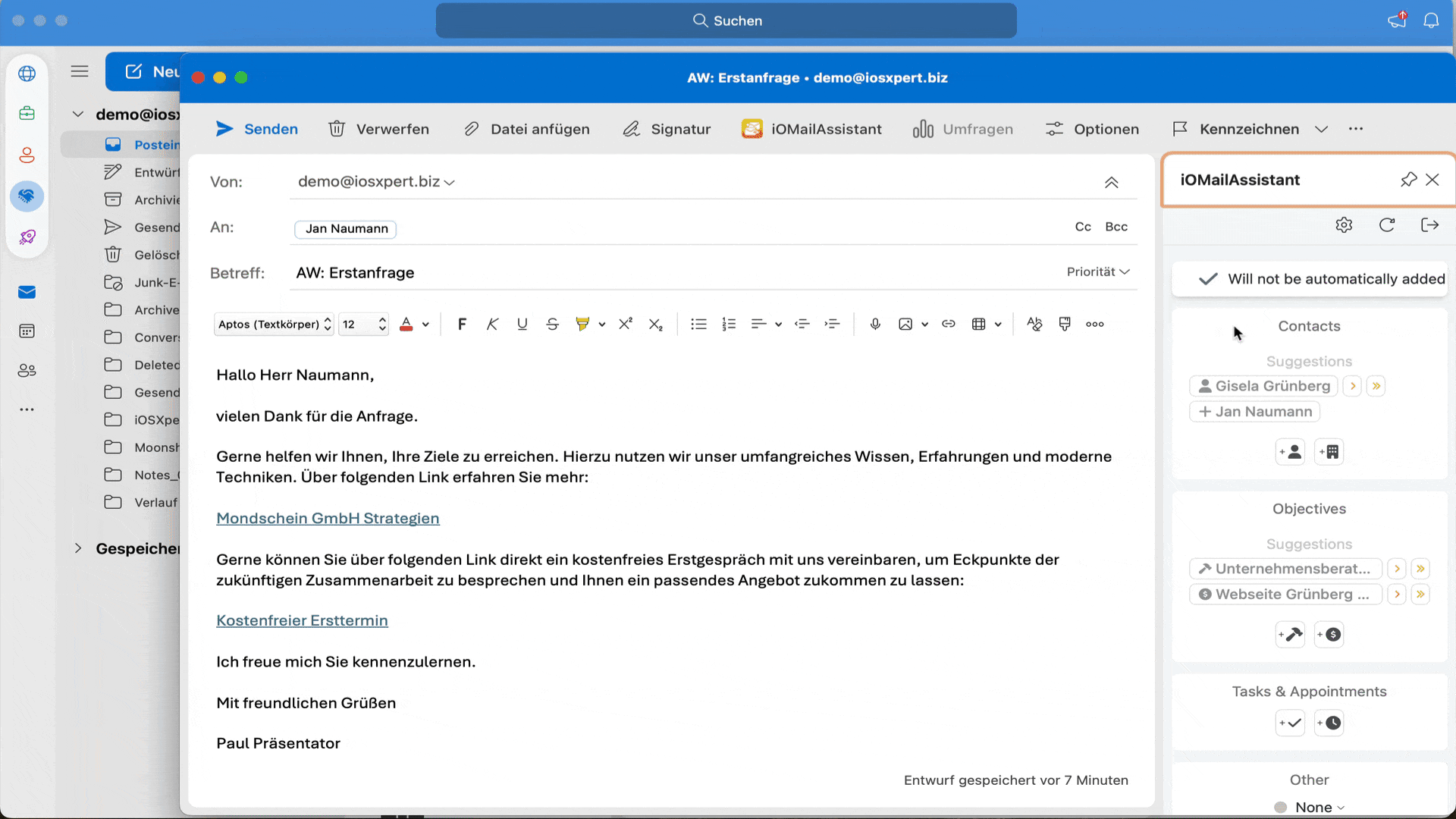 4.DE iOM Outlook Auto Save ausgehende Mail.gif