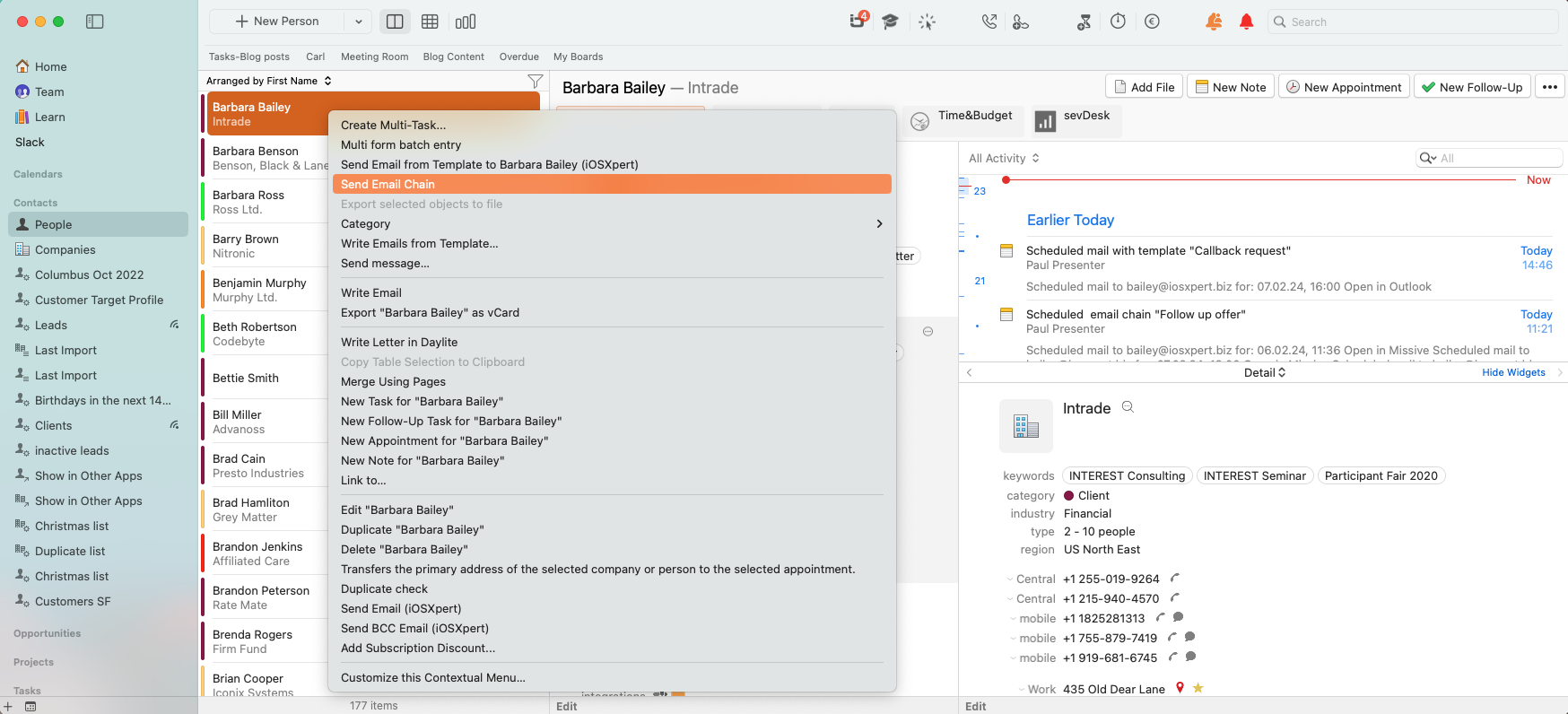 How to use email chains with Outlook? Business on Mac & iPhone