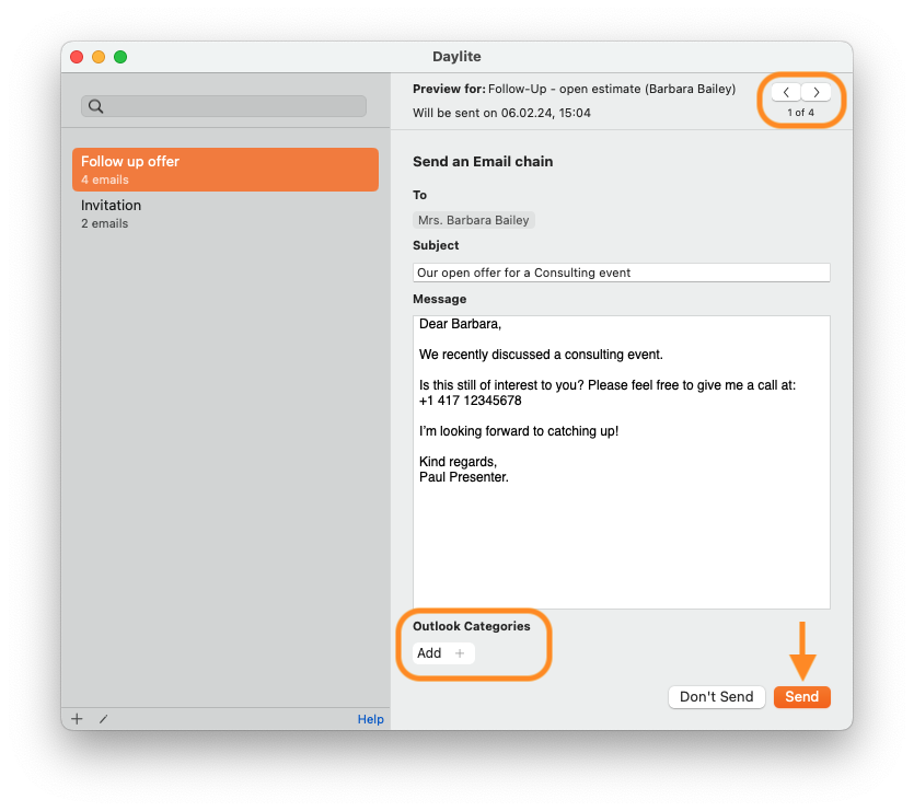 How to use email chains with Outlook? Business on Mac & iPhone
