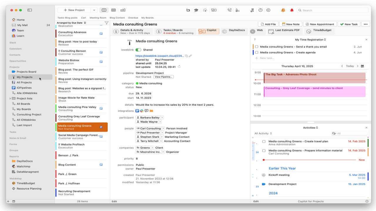 My Time Registration Projects.gif