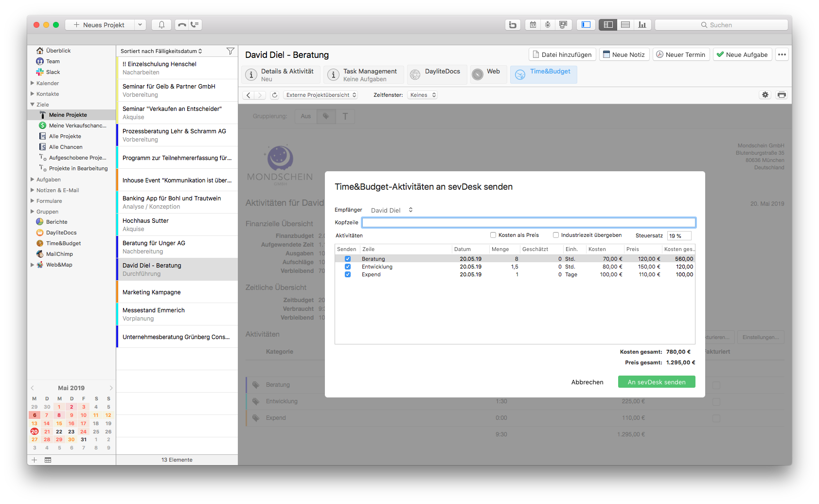 Grouped billing view 2