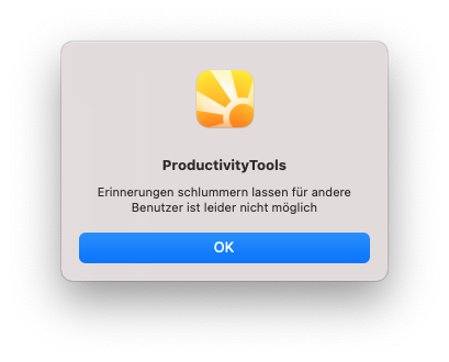 Pop-up bei Benachrichtigungen als Vertreter